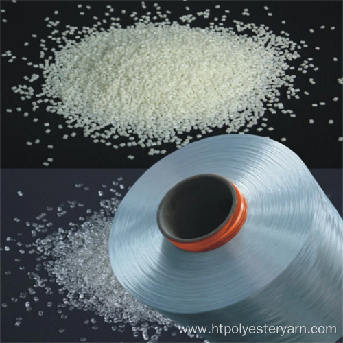 adhesive activated polyester HMLS yarn